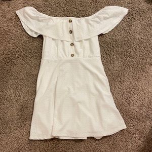 White Speechless romper